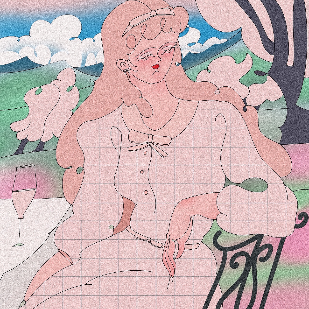 头像打卡-Day10（图ZMzQwMzg4NjQw） - 商业插画 - 站酷设计师Jinkx108原创素材 - 站酷ZCOOL