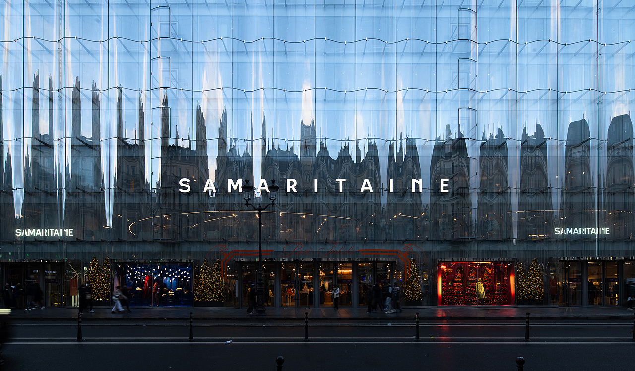 建筑摄影 | 巴黎莎玛丽丹百货 SANAA改造设计