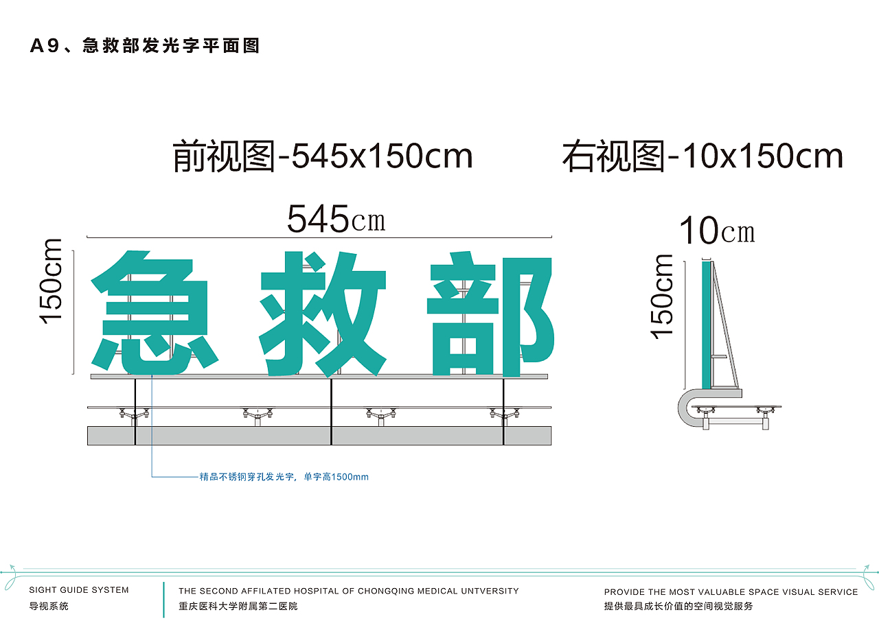 医科大学附属第二医院导视系统设计
