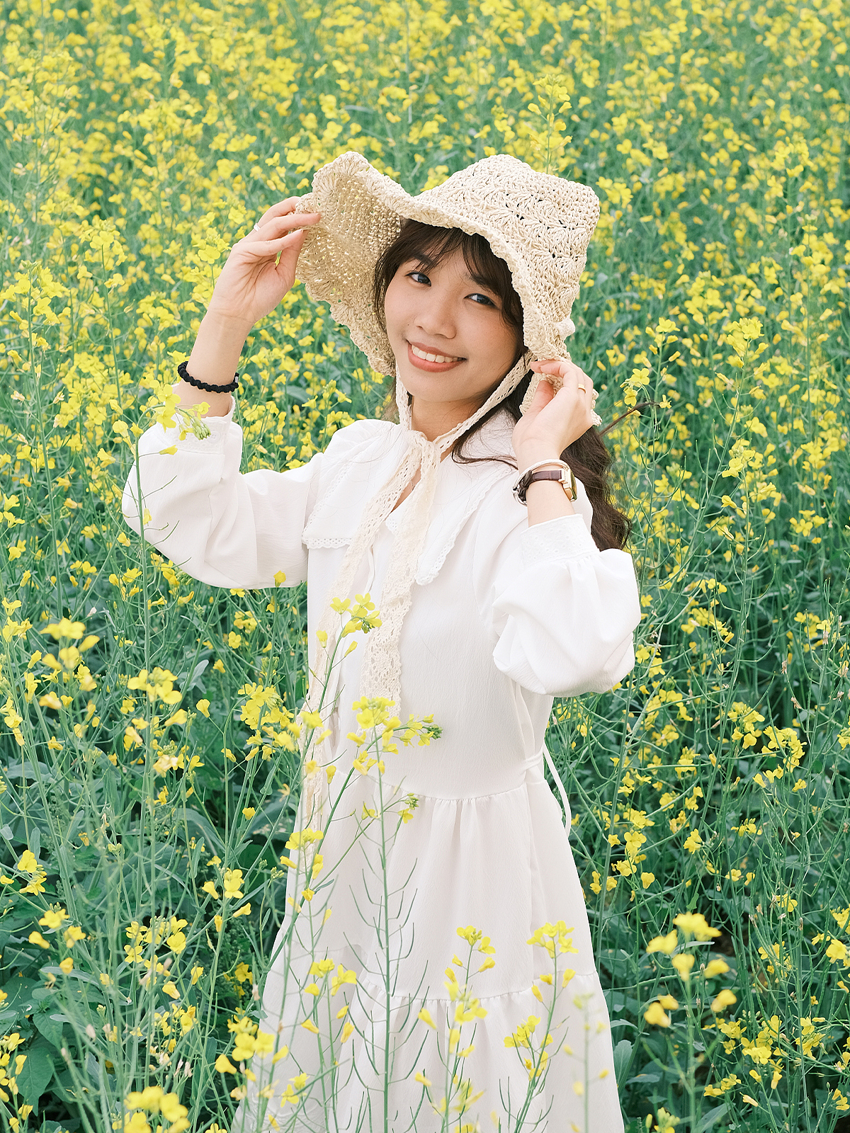 油菜花拍照居然这么好看！#油菜花田#日系小清新（图ZMzY1NTUzMTgw） - 人像摄影 - 站酷设计师一枚渲染怪原创素材 - 站酷ZCOOL