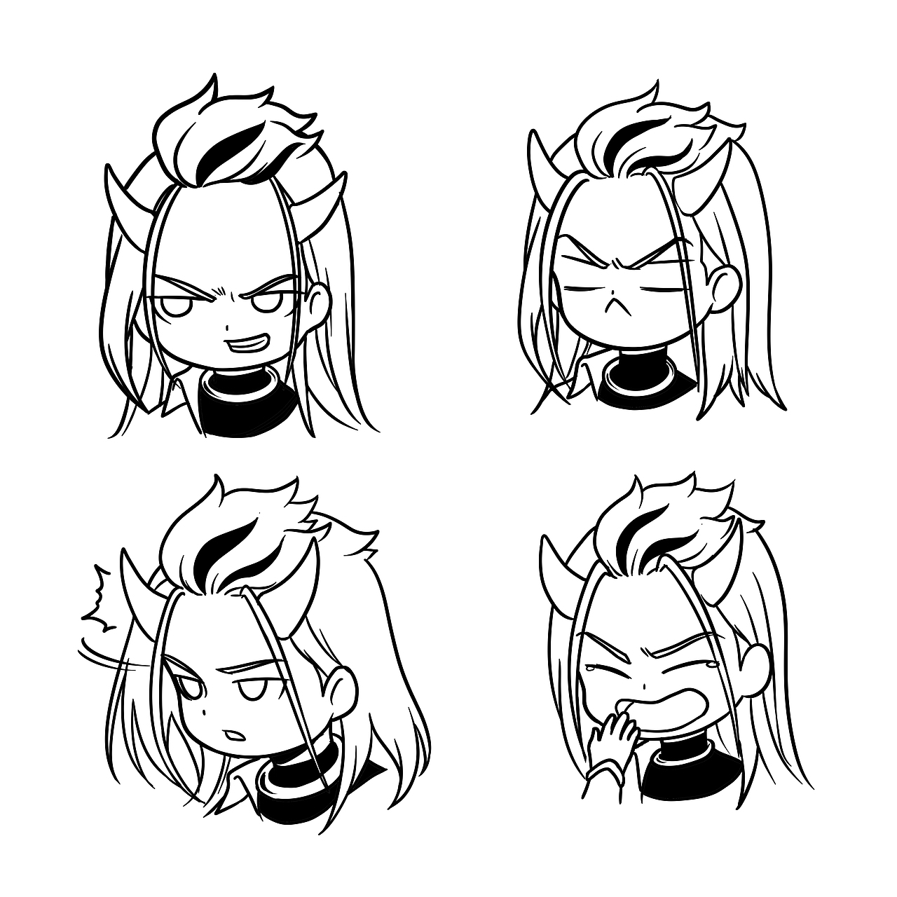 《四圣兽》日漫人物及神兽设计