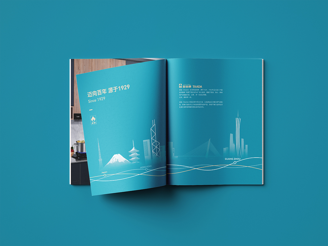 厨电画册 折页  企业宣传画册