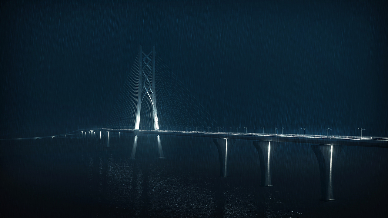 大桥表现（图ZMzQ1MTcxMTQ4） - 建筑/空间 - 站酷设计师一丨丿丶乛乚亅原创素材 - 站酷ZCOOL