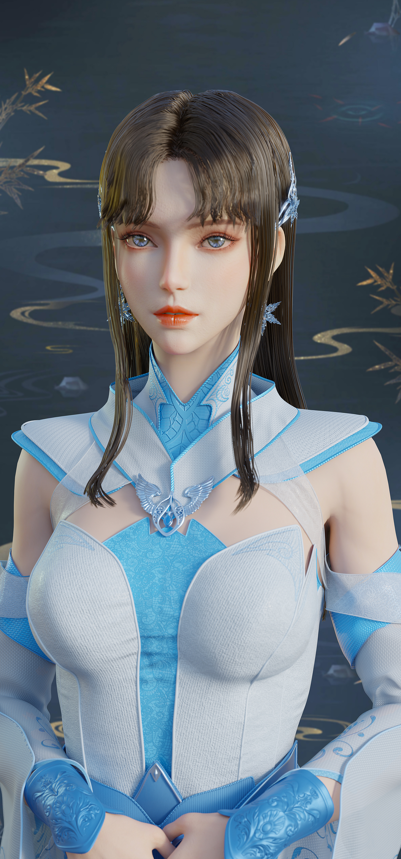 这张单独渲染作为我的手机壁纸了hhh