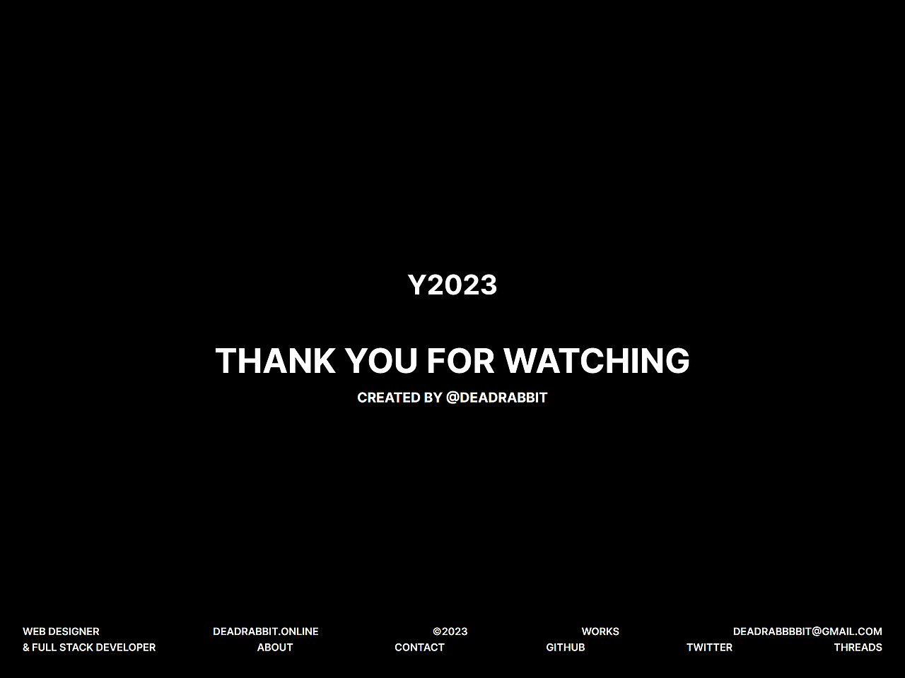 创意开发者的2023