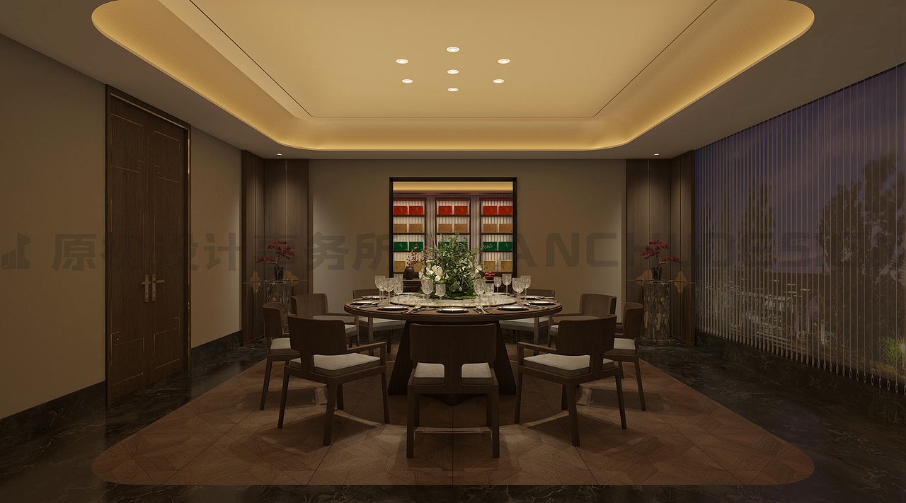 厦门 店面装修室内空间茶室设计 茶业连锁茶空间茶馆