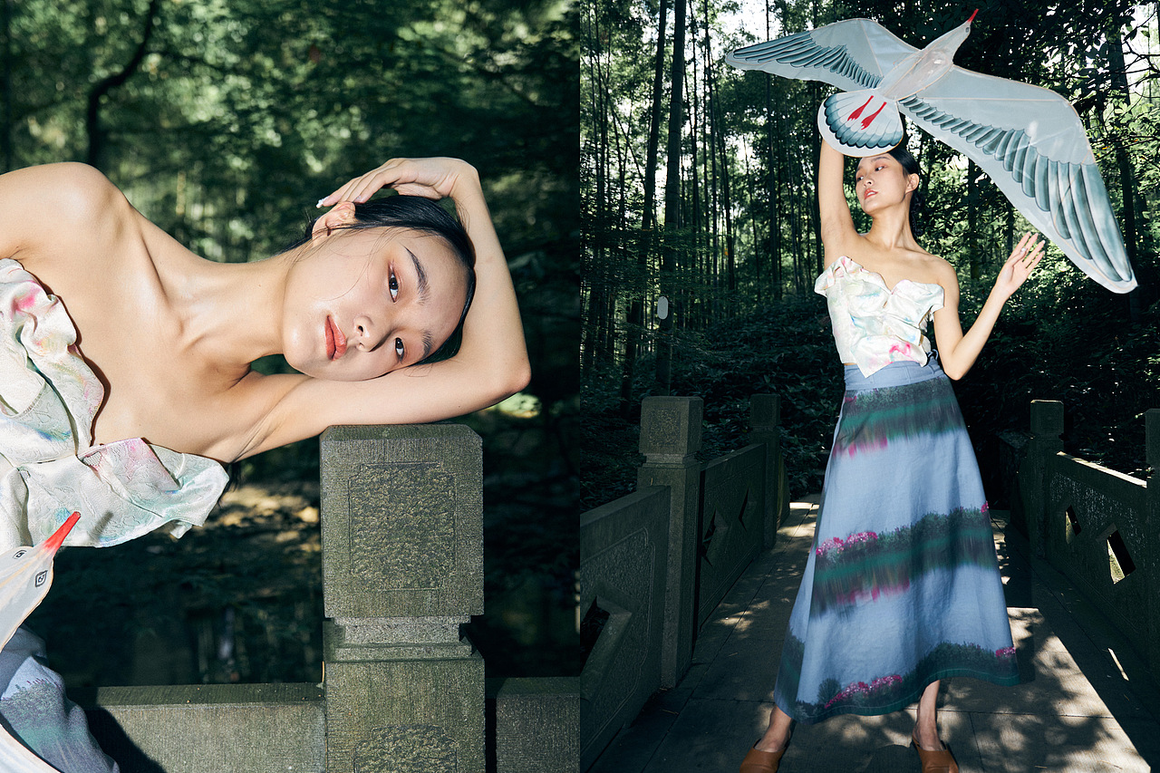 商业时尚摄影|新中式服装|外景