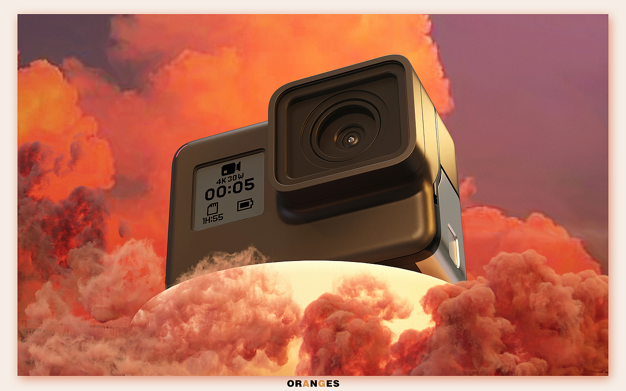 KeyShot/Gopro相机产品&场景渲染