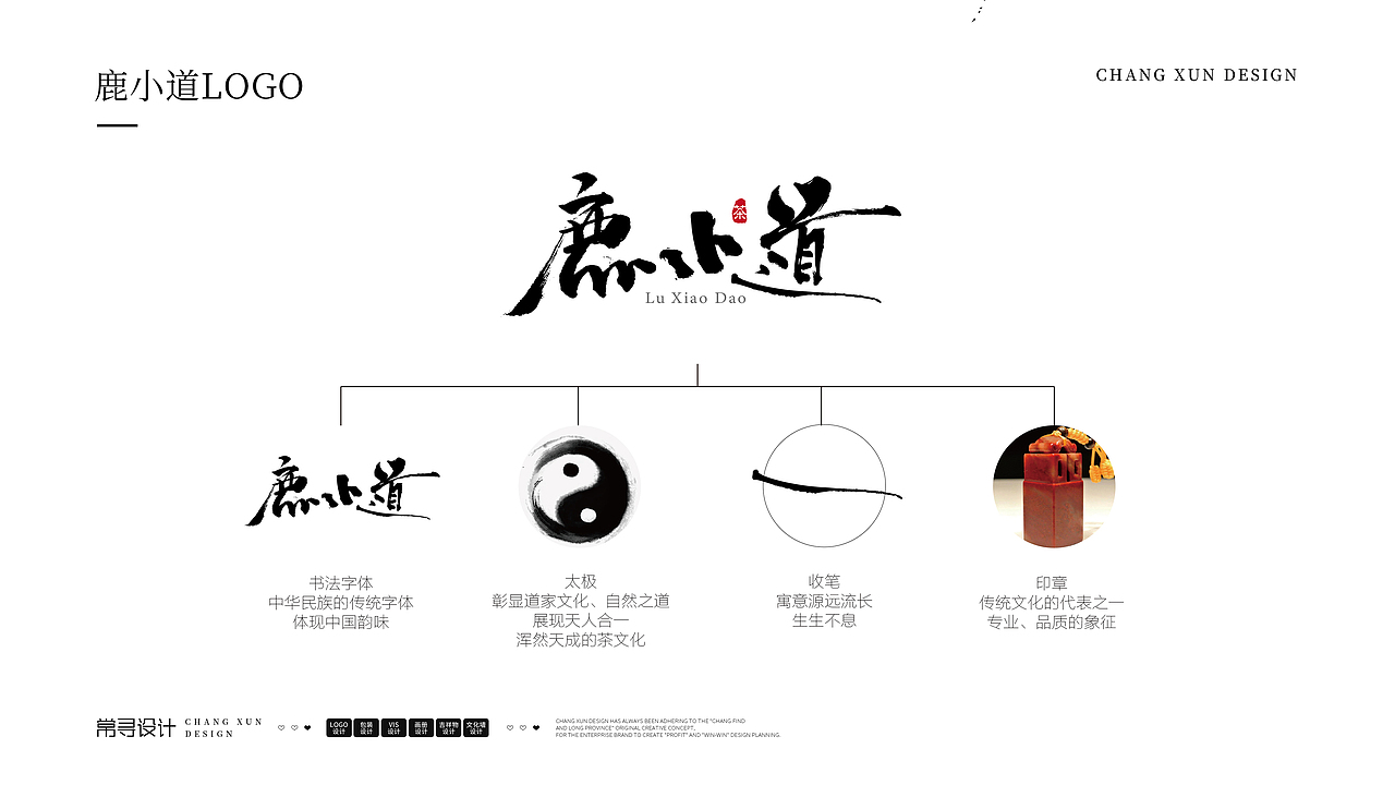 鹿小道 | 品牌设计/茶logo/蒲公英茶包装/IP吉祥物
