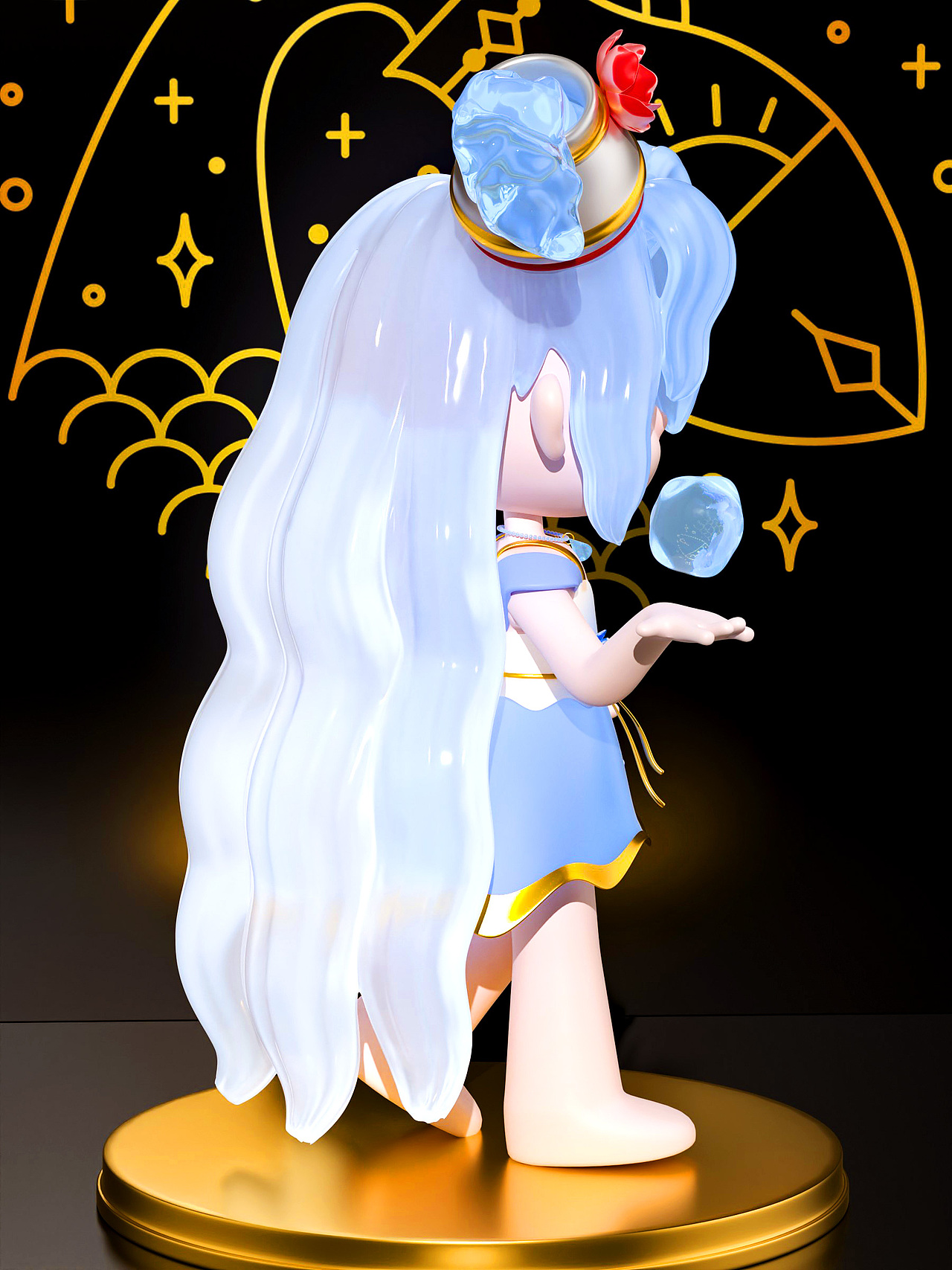 Blender第四课原创IP~「水瓶座」