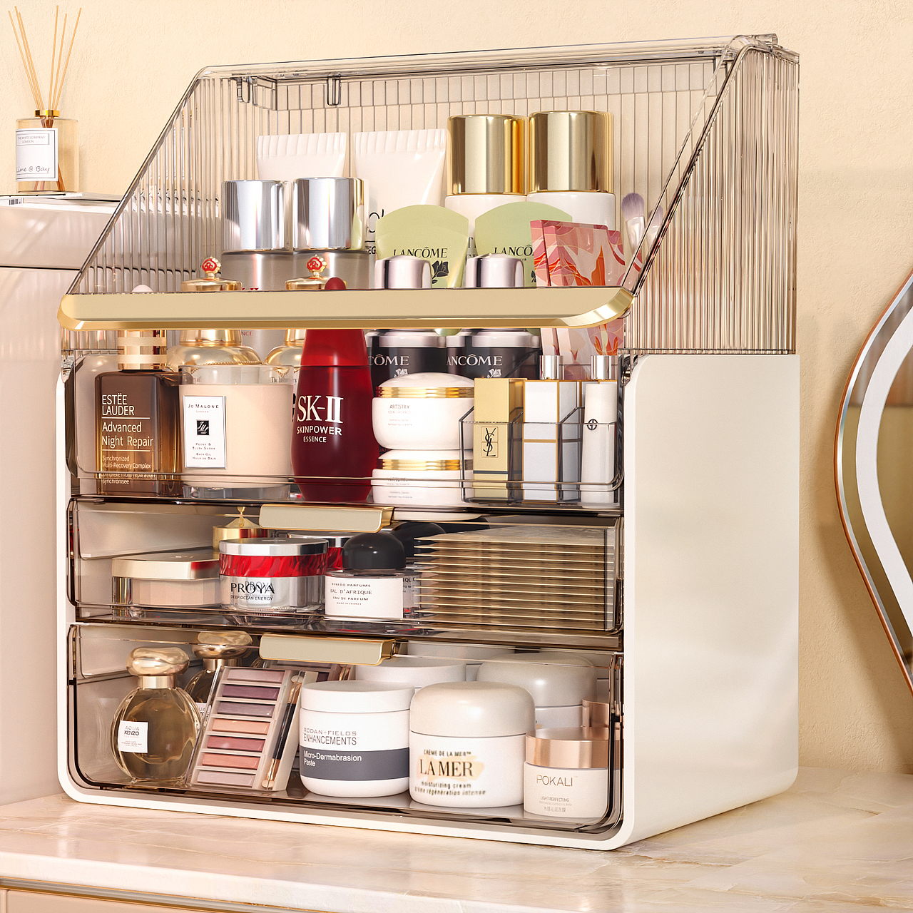 近期产品渲染（化妆盒三维渲染）