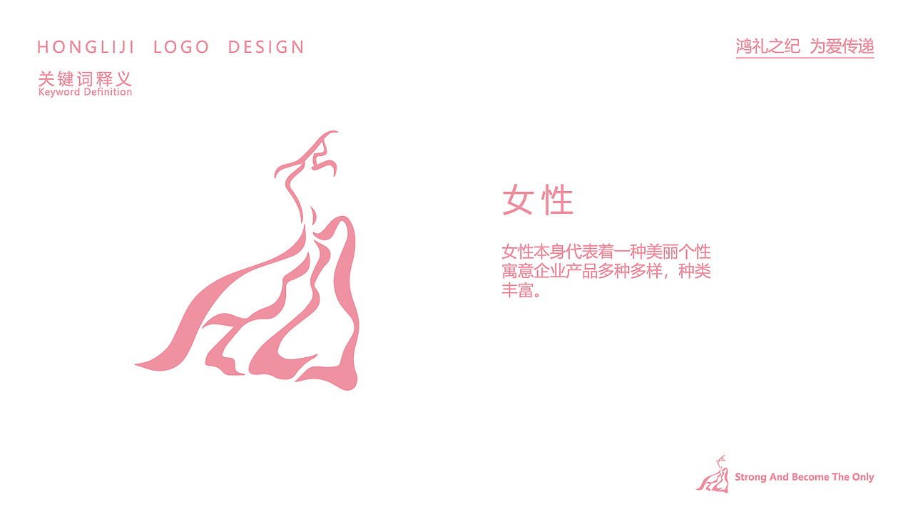 鸿礼纪礼品店LOGO提案