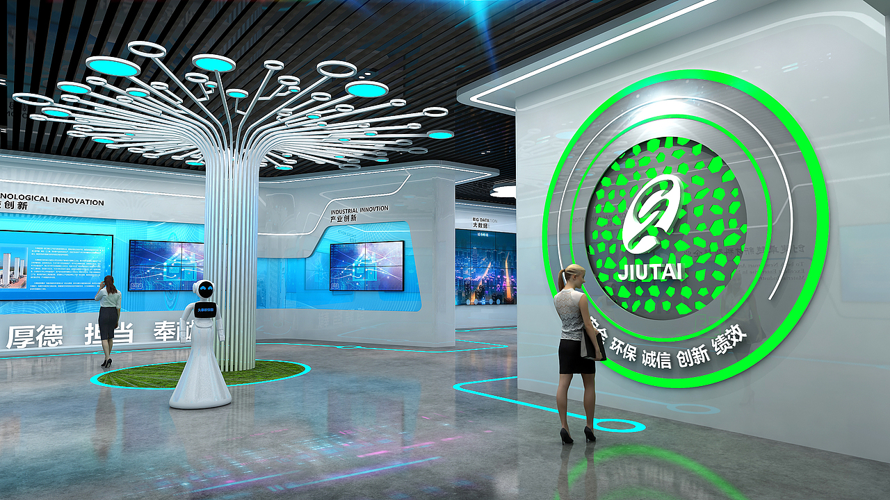 科技展厅（图ZMzI2MzExNzA0） - 其他三维 - 站酷设计师石木行空原创素材 - 站酷ZCOOL