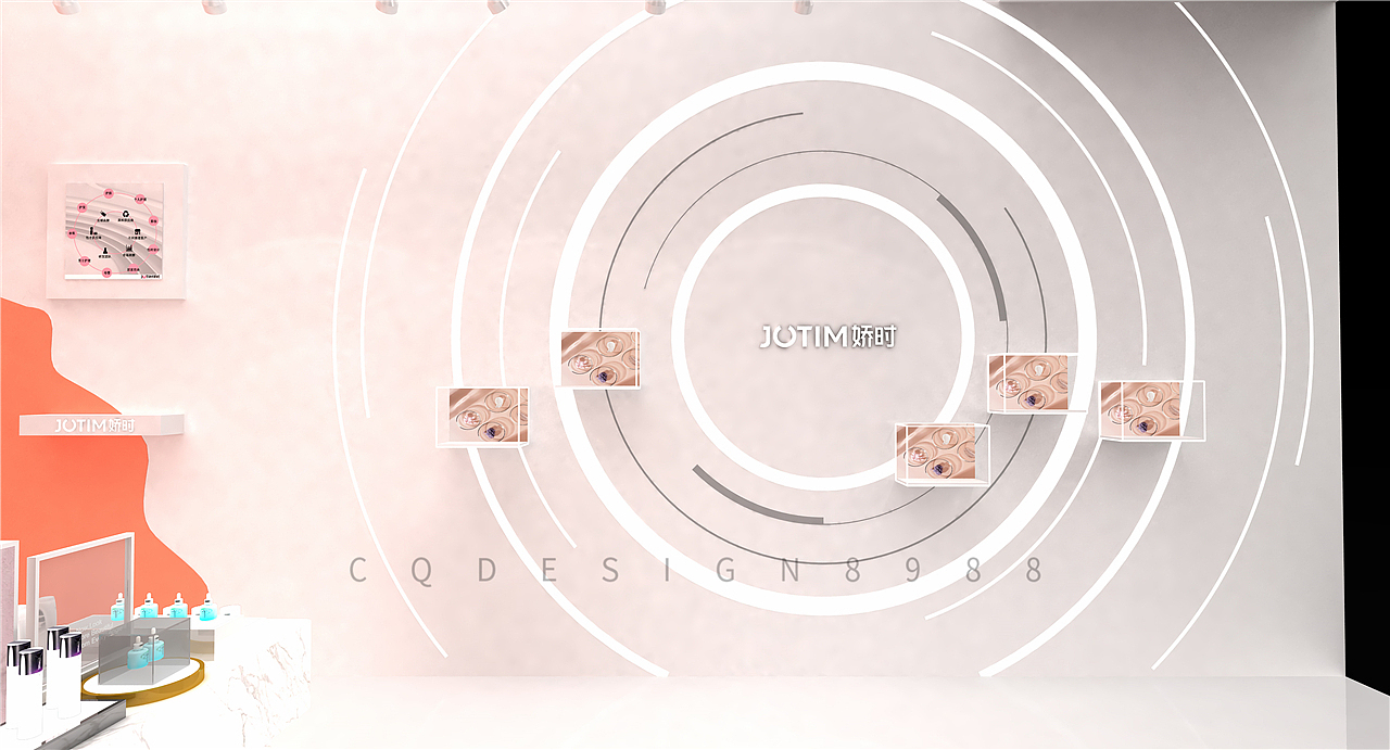 展台设计，美博会展台，CBE CIBE展台设计