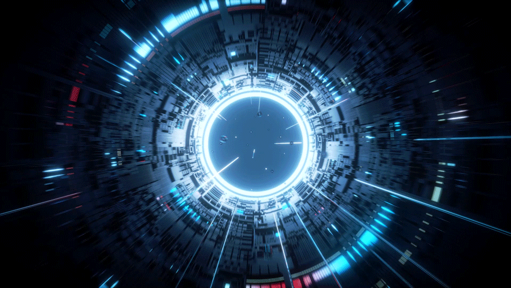 拓展坞动画暗调水晶生长特效动画-2022年11月