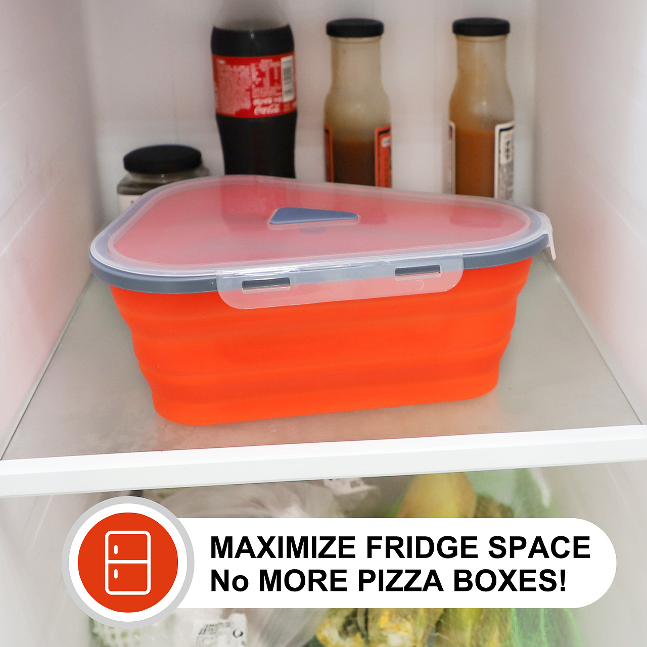 披萨保鲜盒 | 亚马逊主图