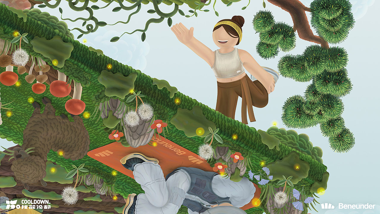 回户外 Back to Nature（图ZMzY0MjI3NzIw） - 商业插画 - 站酷设计师WANG2MU原创素材 - 站酷ZCOOL