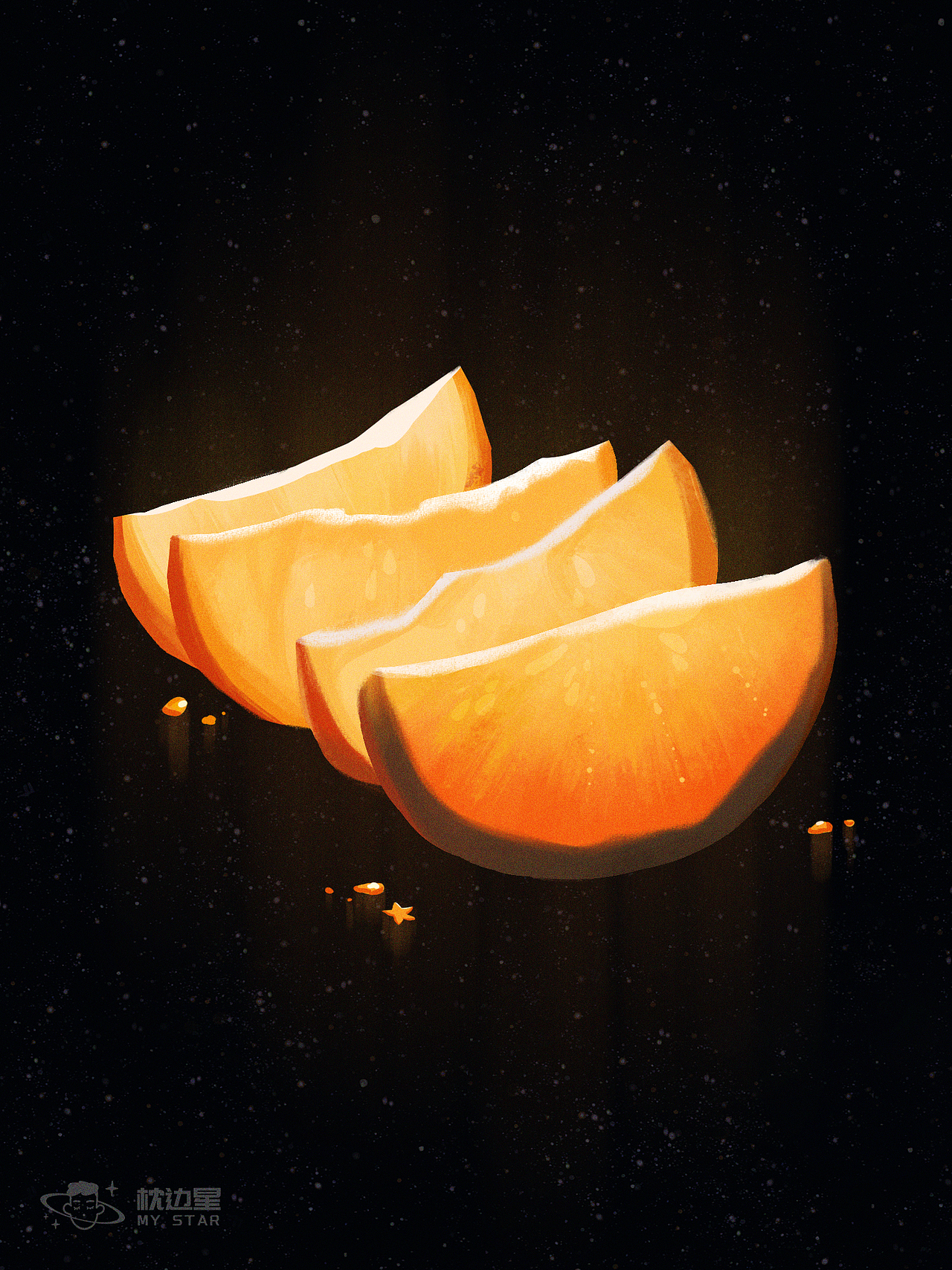 2022总结《孤独与星空》（图ZMzI1ODIyMTYw） - 创作习作 - 站酷设计师枕边星原创素材 - 站酷ZCOOL