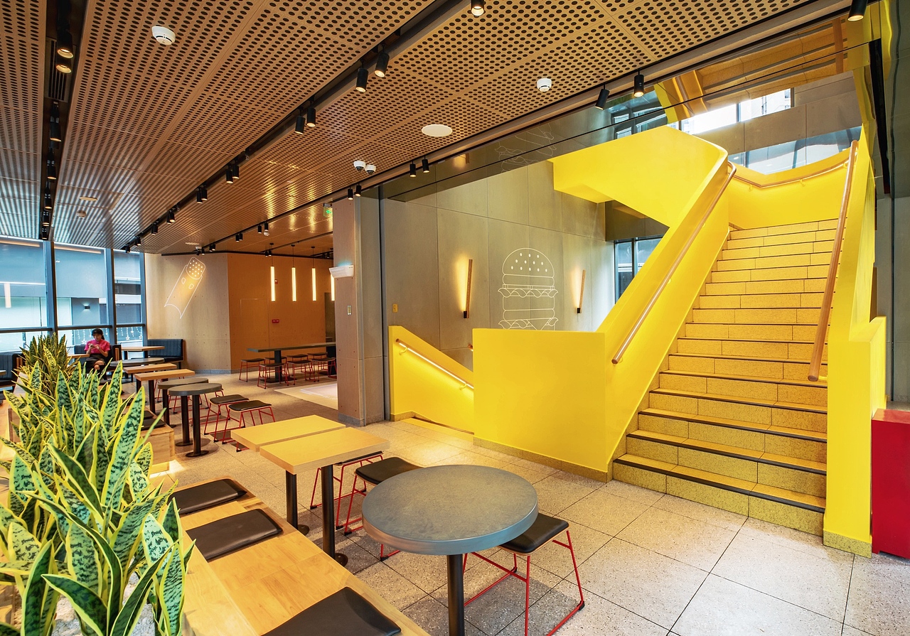 INGROUP x McDonald's|麦当劳长沙铂金岛-LEED零售金奖(图ZMzE4ODg0ODc2) - 商业空间设计 - 站酷设计师INGROUP创意设计原创素材 - 站酷ZCOOL