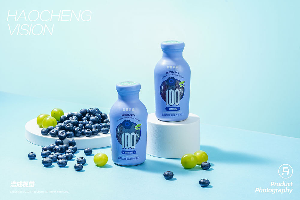 nfc蓝莓白葡萄汁