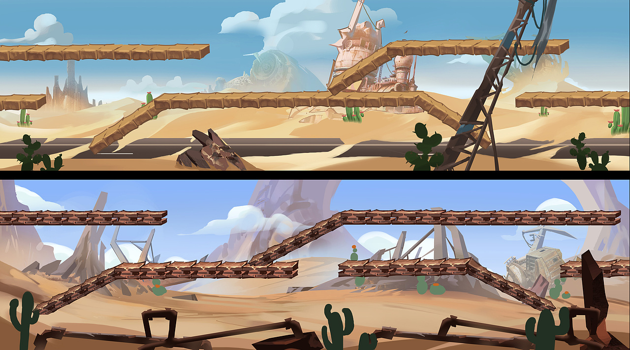 末世跑酷——概念背景图（图ZMzIyNDgyNTk2） - 概念设定 - 站酷设计师常盘青树原创素材 - 站酷ZCOOL