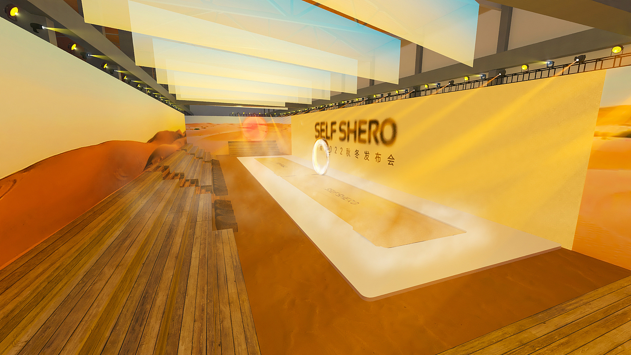 希柔秋冬發(fā)布會(huì)比稿（圖ZMzQ0MDU3NjQ4） - 舞臺(tái)美術(shù) - 站酷設(shè)計(jì)師撒哈拉的一粒沙原創(chuàng)素材 - 站酷ZCOOL