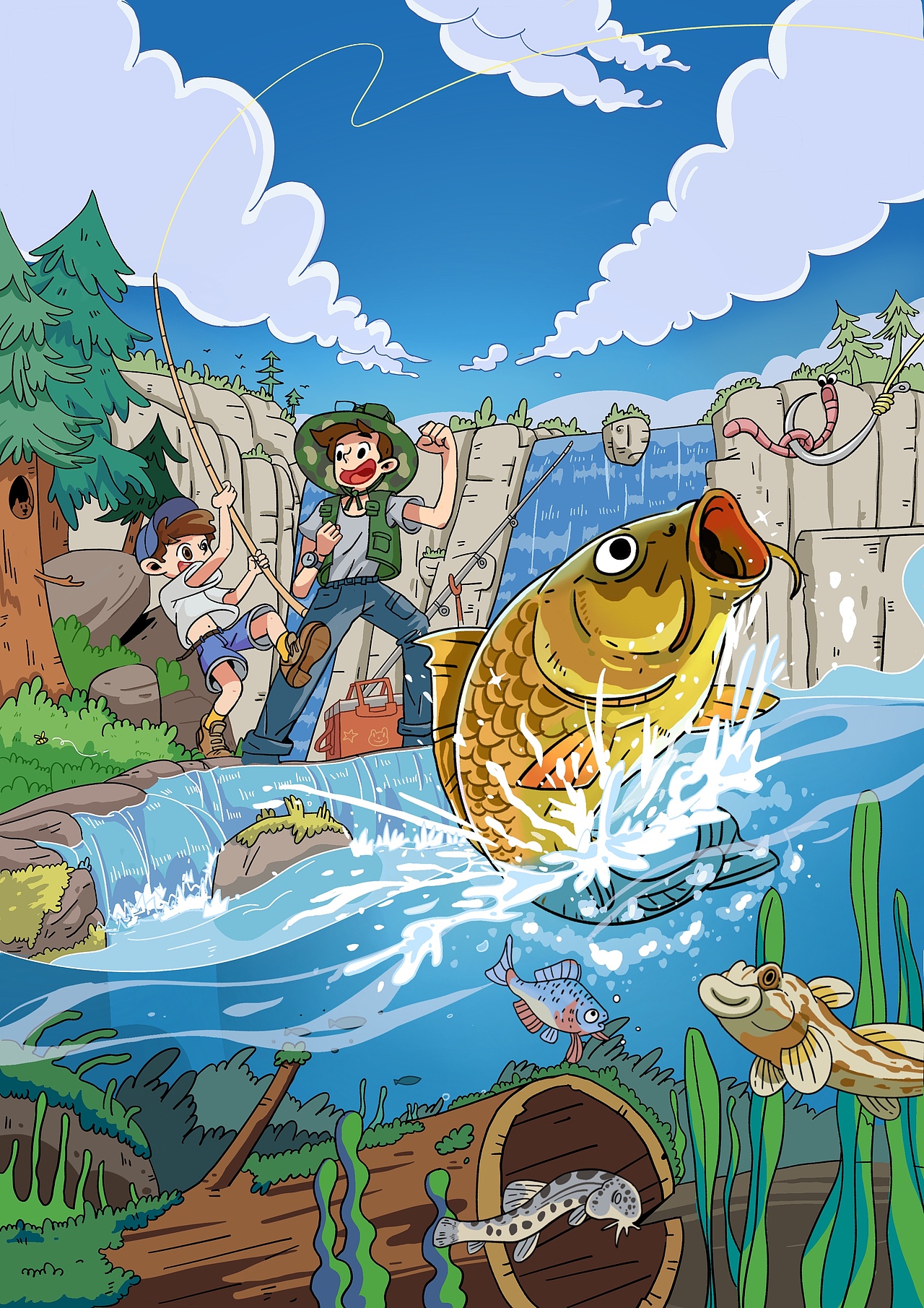 iPad Pro临摹插画（图ZMjk2NTY1NTgw） - 商业插画 - 站酷设计师墨小染_原创素材 - 站酷ZCOOL