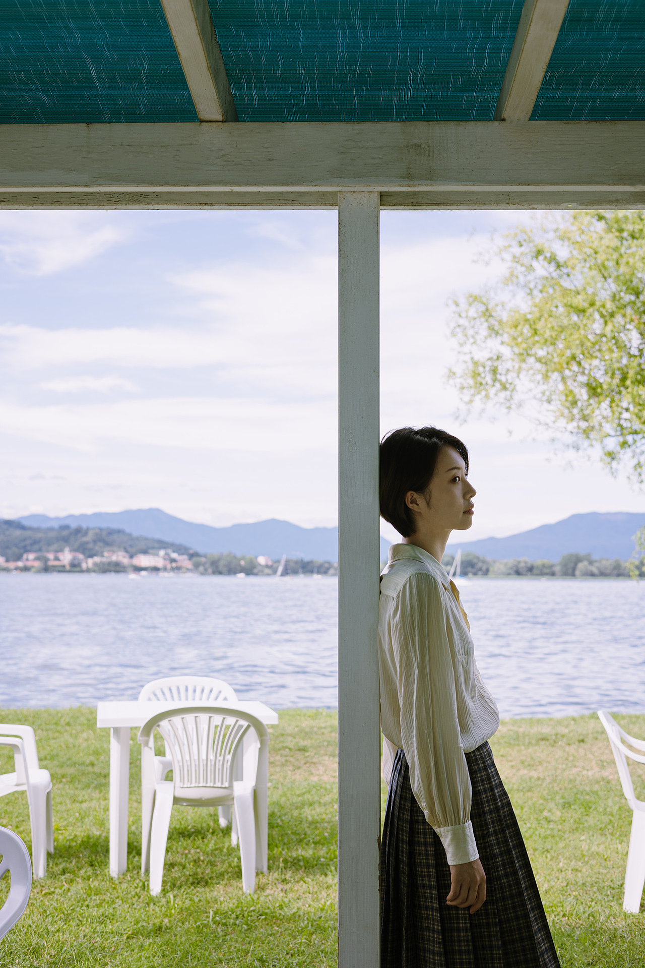 意大利的夏天-湖边小镇阿罗纳ARONA