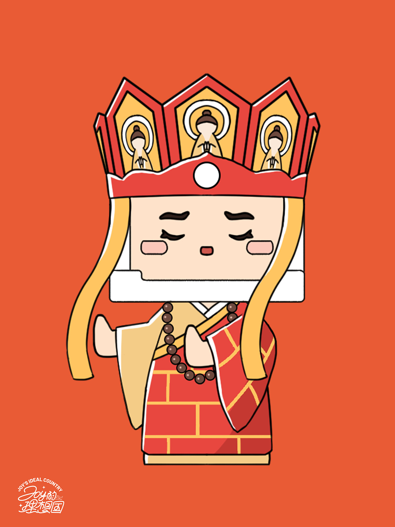 为何总有女施主暗恋贫僧（图ZMzU0OTgzMzQ0） - IP形象 - 站酷设计师JOY的理想国原创素材 - 站酷ZCOOL