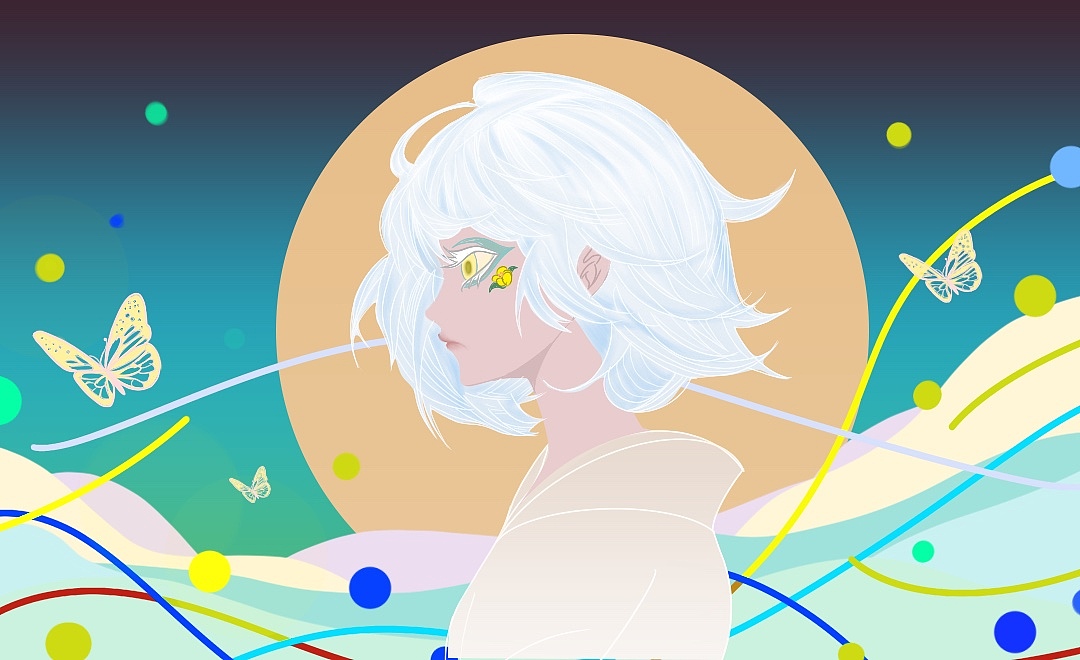 梦中的你（图ZMzI5NDcwNTUy） - 创作习作 - 站酷设计师Ella_bai原创素材 - 站酷ZCOOL