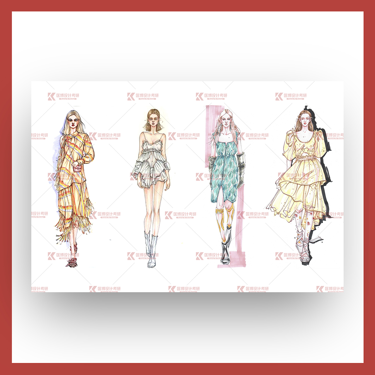 服装设计手绘