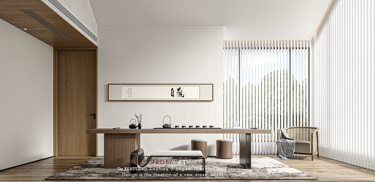 原木风设计，东方美学的质朴温柔（图ZMzQxNTk2NjIw） - 家装设计 - 站酷设计师大喜效果表现原创素材 - 站酷ZCOOL