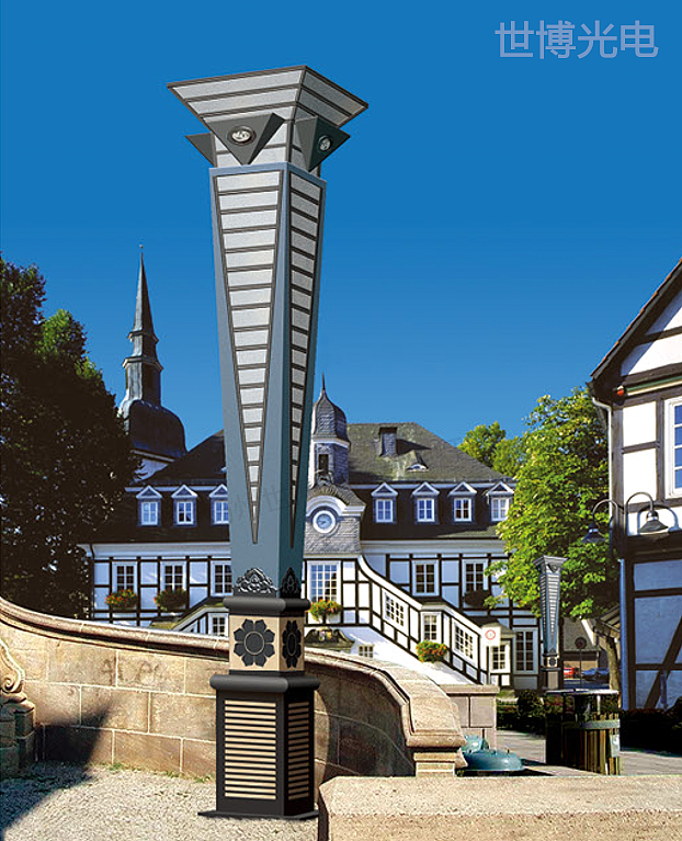 世博 大型LED广场灯柱高杆灯广场公园景区景观灯柱厂家（图ZMzAyMDkyMDI0） - 环境/建筑摄影 - 站酷设计师世博光电景观灯原创素材 - 站酷ZCOOL