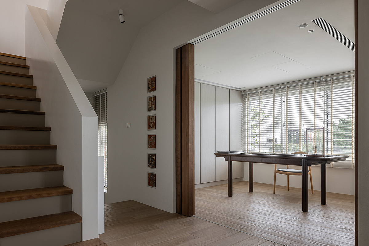 家装设计案例鉴赏——轻复古简约度假独栋别墅