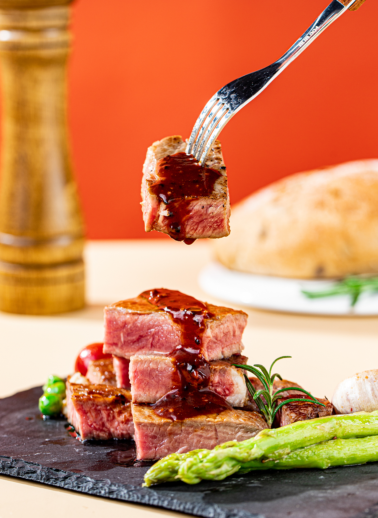 牛排x黑椒酱拍摄