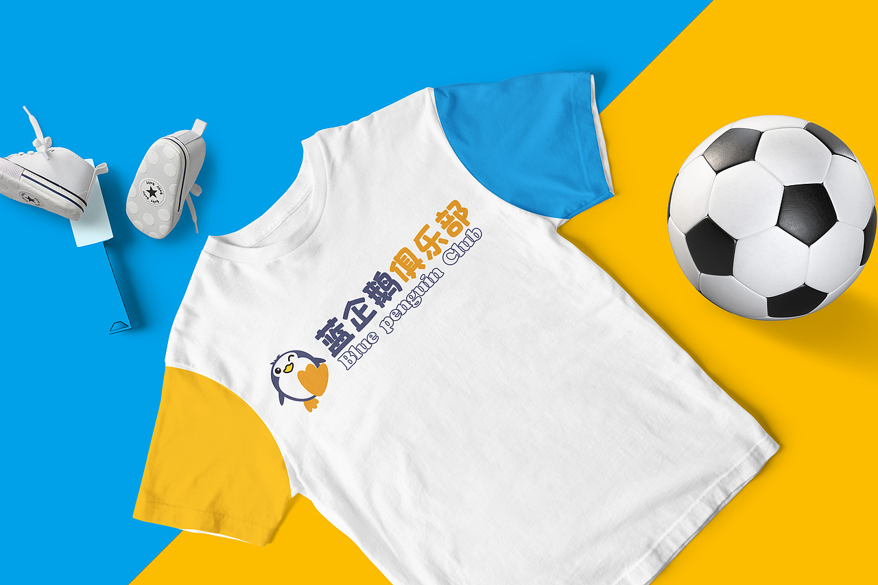 蓝企鹅少儿俱乐部logo