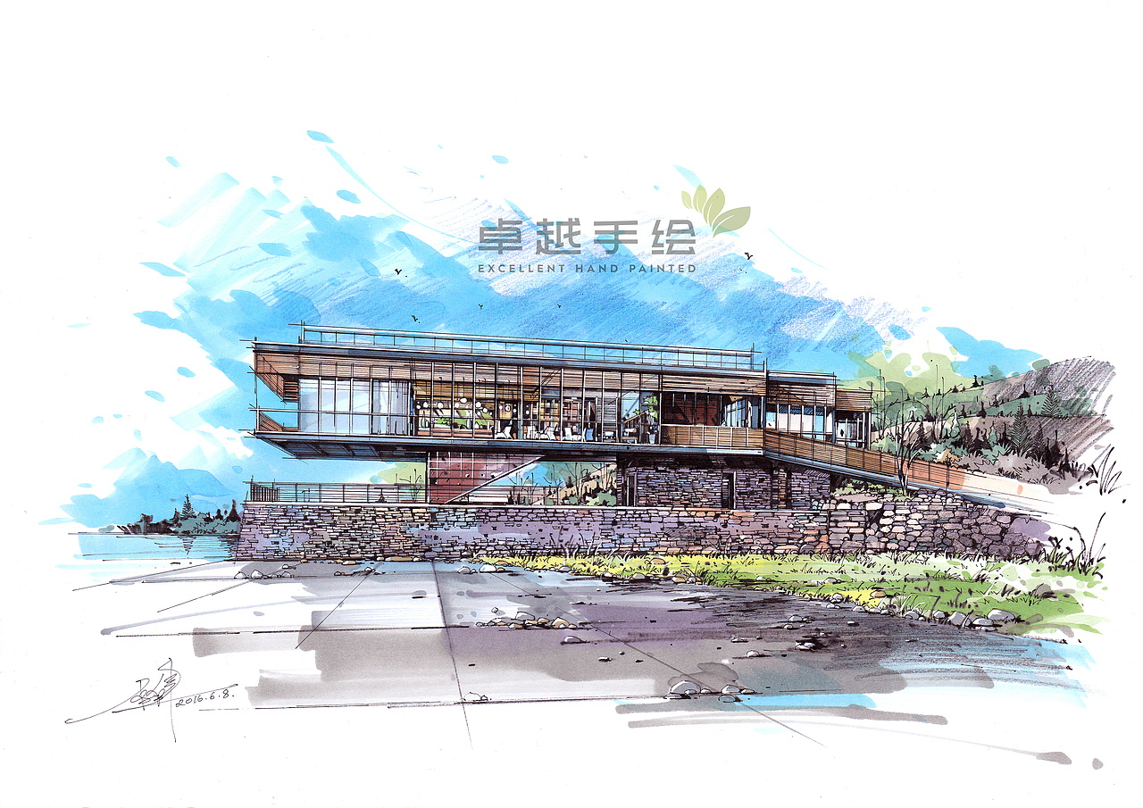 景观手绘