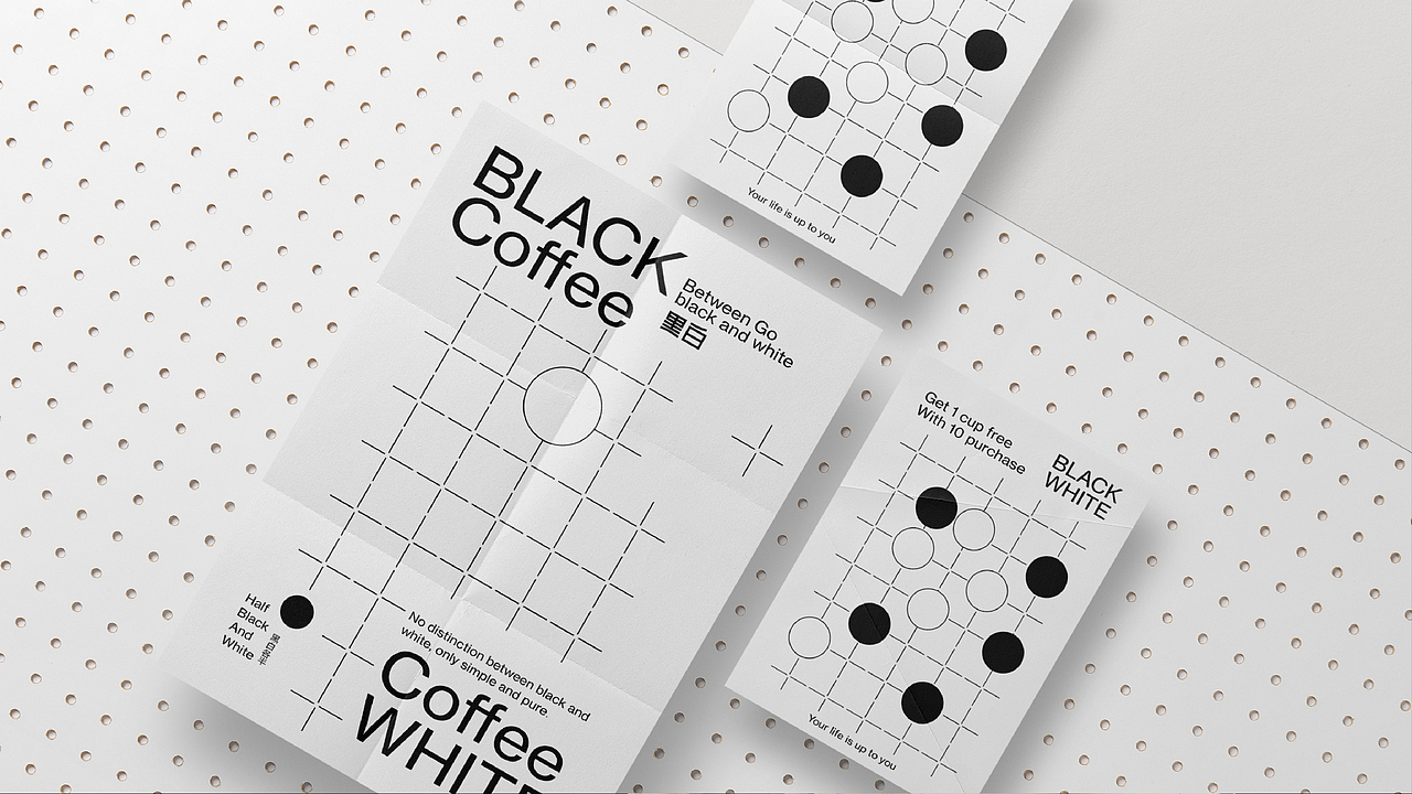 黑白咖啡｜BLACK&WHITE COFFEE 品牌设计（图ZMzA2MTUzNDgw） - 品牌 - 站酷设计师也灿烂原创素材 - 站酷ZCOOL