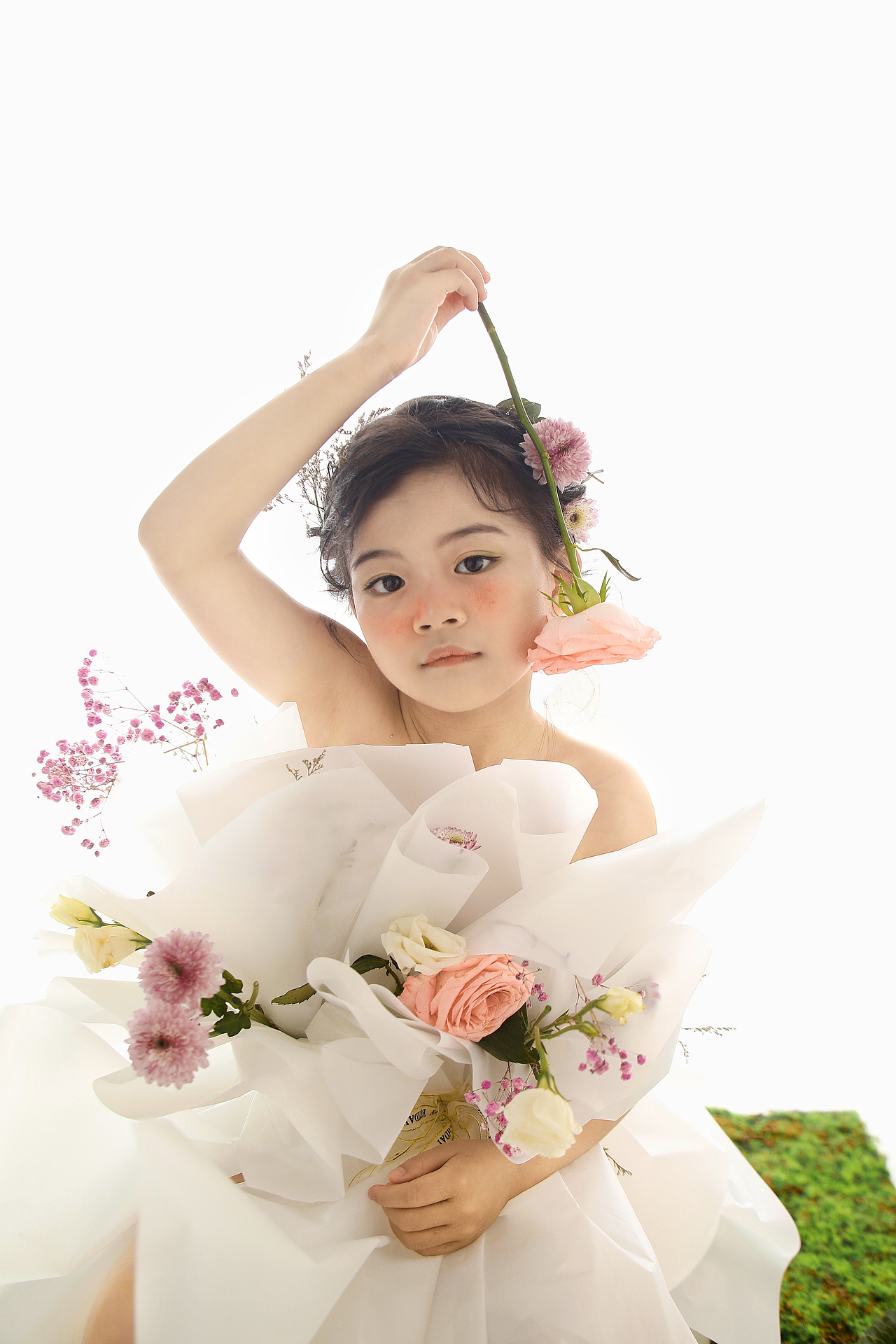 花束写真|儿童摄影（图ZMzA0MDA4Mzgw） - 人像摄影 - 站酷设计师微光摄影工作室原创素材 - 站酷ZCOOL