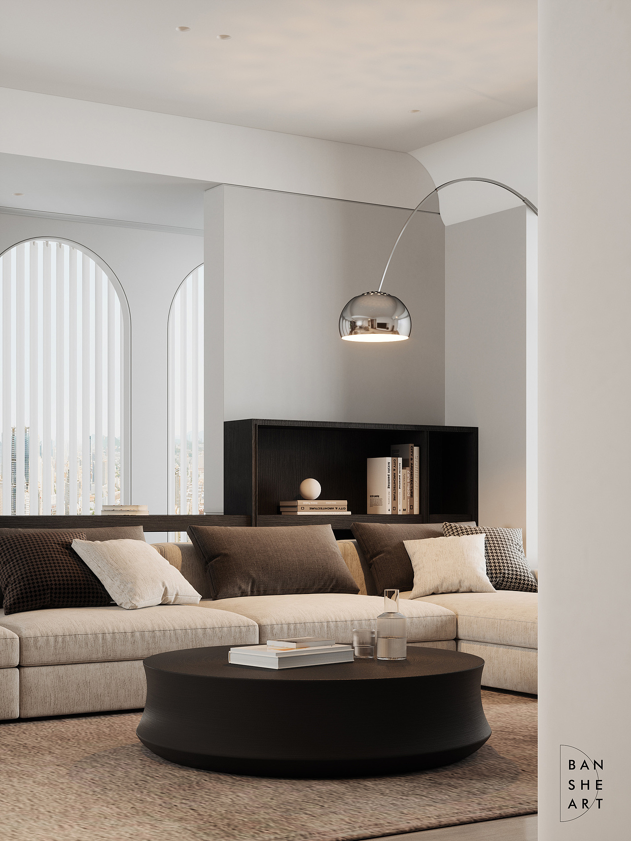 济南半舍空间设计|治愈奶油风