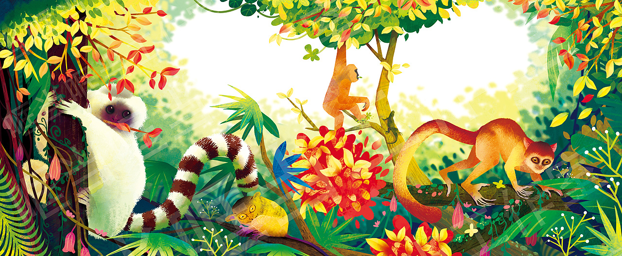 少儿科普百科全书插画（一）