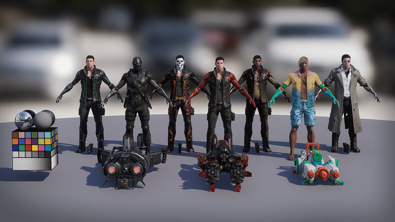 虚幻争霸：双爆 Epic Games - Epic内容 - UE4（图ZMzAwNjc2Njcy） - 人物/生物 - 站酷设计师Michael_MYFO原创素材 - 站酷ZCOOL