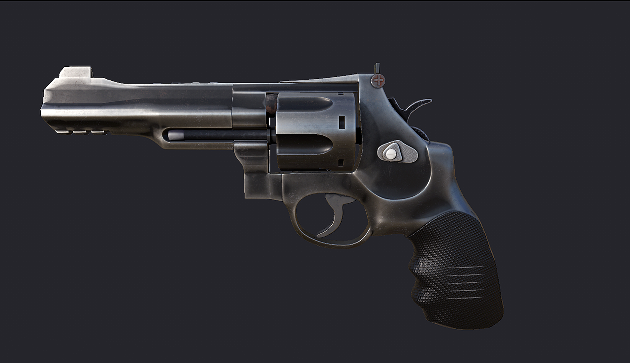 C4D-R8左轮手枪建模渲染—— R8一响爹妈白养（图ZMzMzODk4Nzky） - 产品 - 站酷设计师务檀原创素材 - 站酷ZCOOL