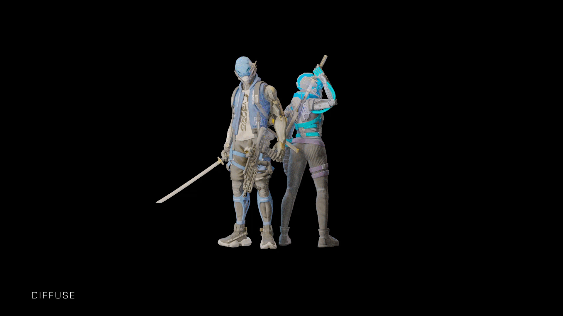 Light and Render - Character study