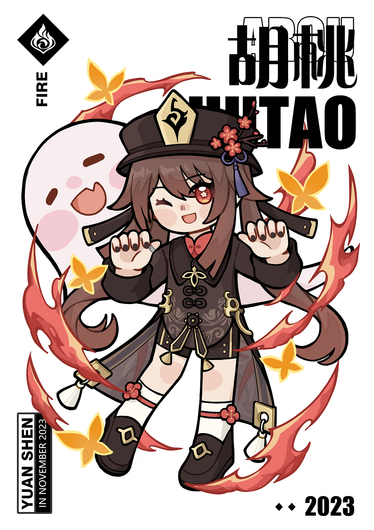 【原神】同人海报（图ZMzUxNTQwNTA0） - 海报 - 站酷设计师AROO_原创素材 - 站酷ZCOOL