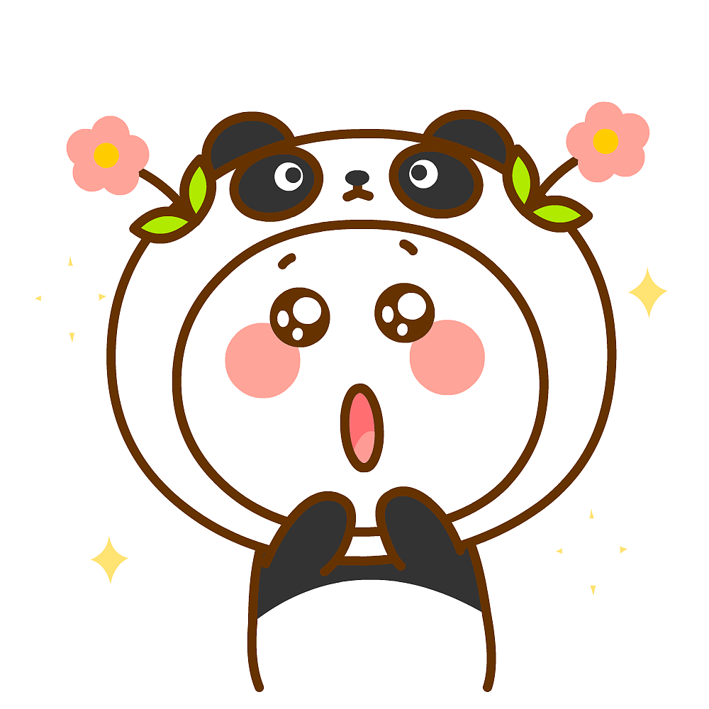 熊猫花花表情来啦~二花（图ZMzUxMjU4Nzk2） - 单幅漫画 - 站酷设计师仙粑原创素材 - 站酷ZCOOL