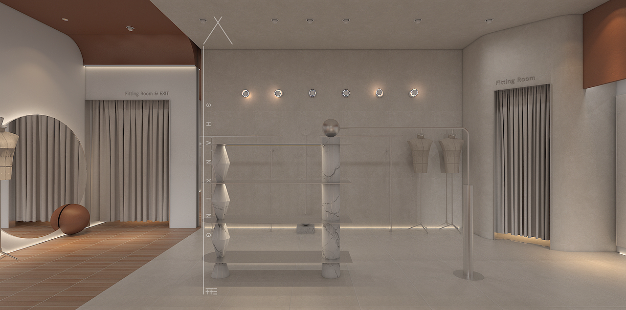 女装概念店设计（图ZMzQzMDc4NDc2） - 商业空间设计 - 站酷设计师SHANXINGSHEJI原创素材 - 站酷ZCOOL