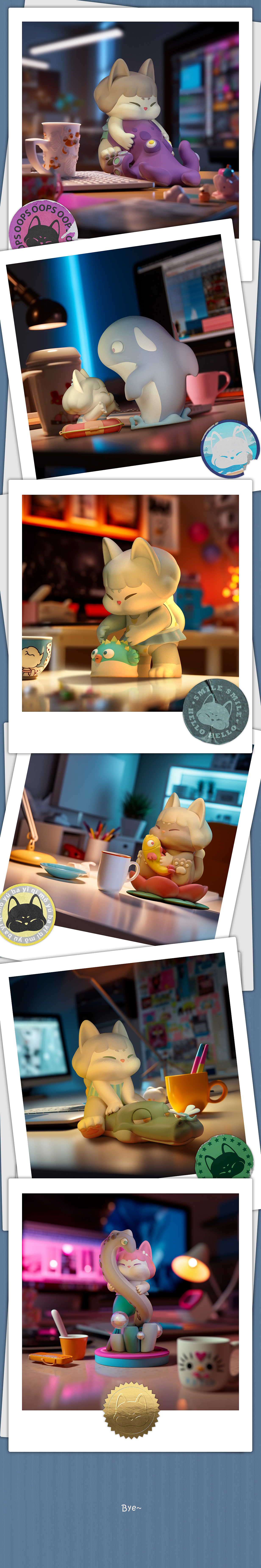 meow米欧猫摸鱼系列