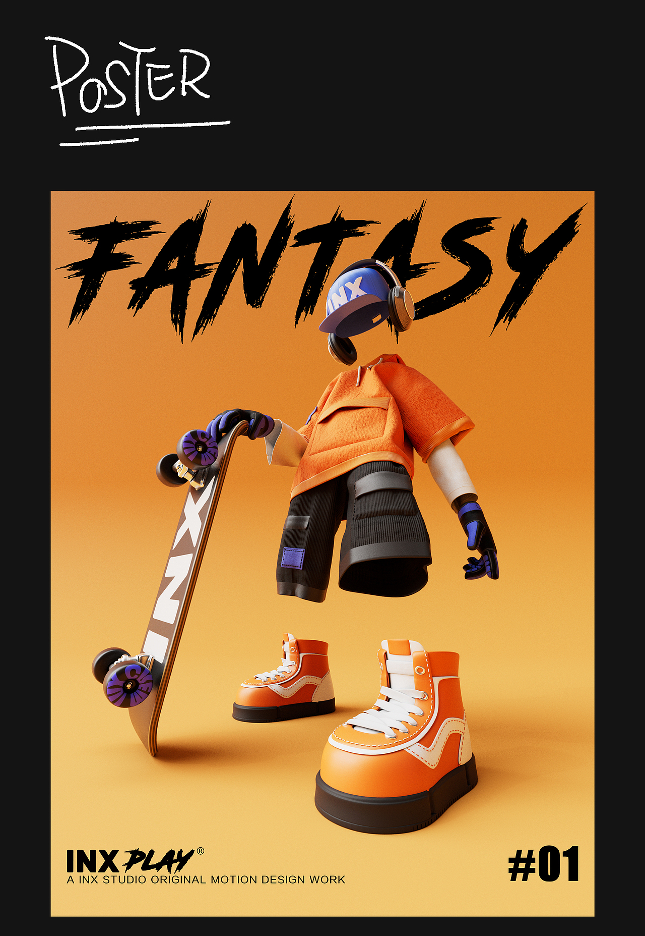 INX-play系列 #01 “FANTASY”（图ZMzMzMjk2MTEy） - 动画/影视 - 站酷设计师INXStudio原创素材 - 站酷ZCOOL