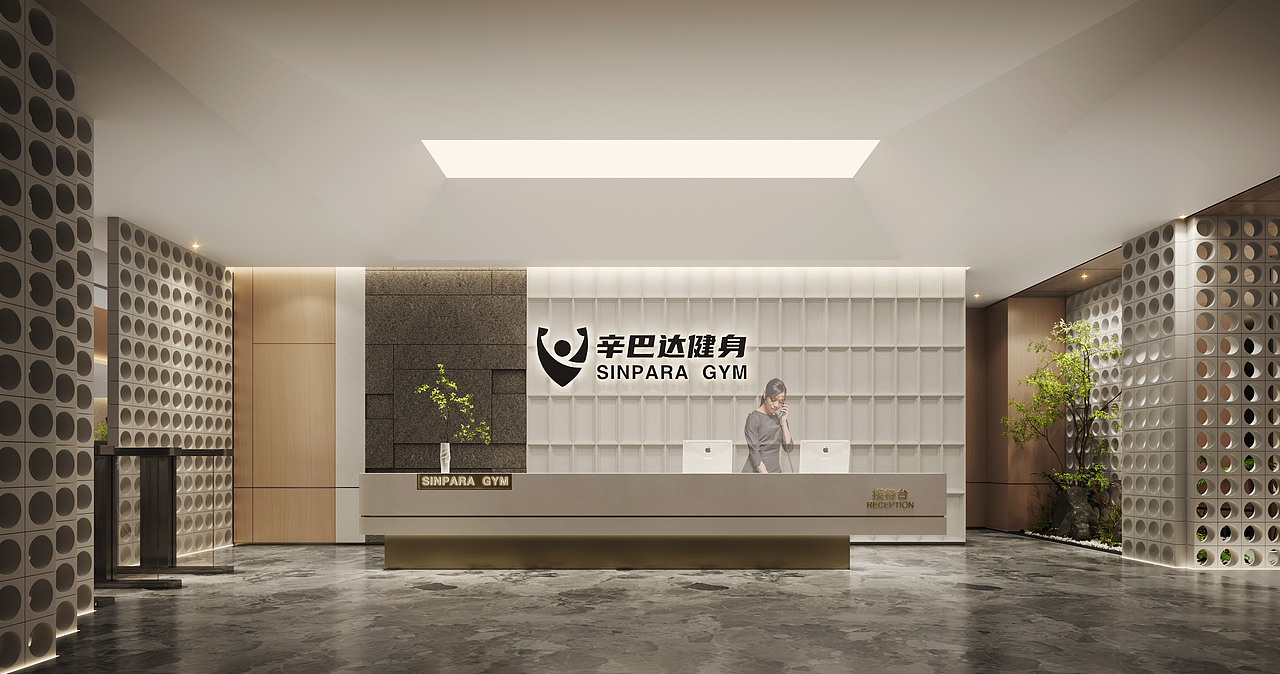 健身房（图ZMzE2MjEwMjg4） - 商业空间设计 - 站酷设计师二零四六DESIGN原创素材 - 站酷ZCOOL